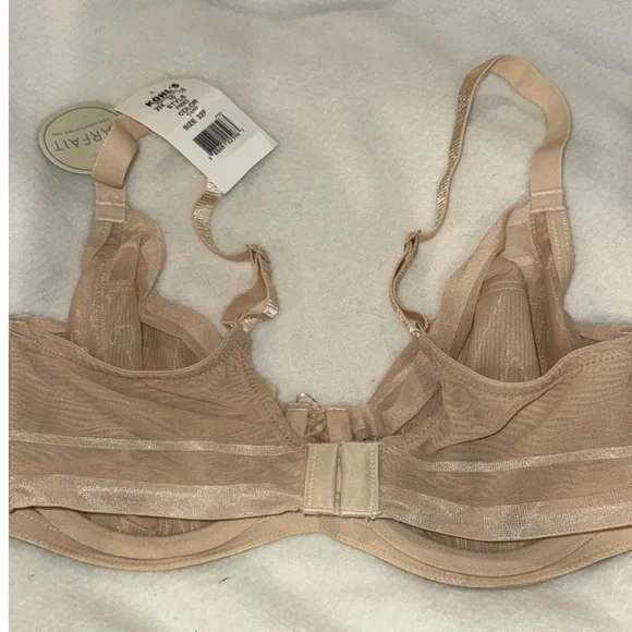 NWT Parfait Shea Plunge color Bare unlined underwire bra size US 32F $68 - Picture 7 of 12